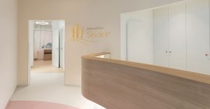 BOKA Praxisbau Empfang Kinder Sanierung Zahnarztpraxis Shakir